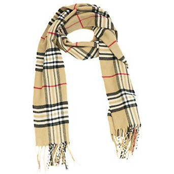 Plaid Scarf, Warm, Soft & Colorful For Men and Women