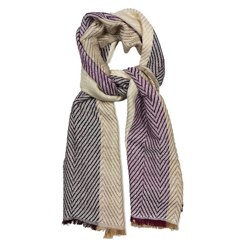 Feelgoodz Artisan Woven Hayden Acrylic Oversized Wrap Winter Scarf