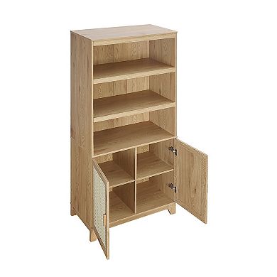 MANHATTAN COMFORT Sheridan Modern Bookcase Cabinet