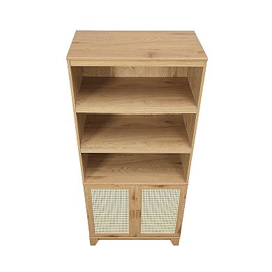 MANHATTAN COMFORT Sheridan Modern Bookcase Cabinet