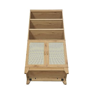 MANHATTAN COMFORT Sheridan Modern Bookcase Cabinet