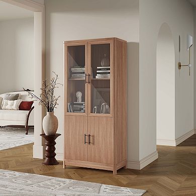 MANHATTAN COMFORT Jodie Mid-Century Modern Bookcase