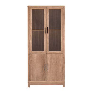 MANHATTAN COMFORT Jodie Mid-Century Modern Bookcase