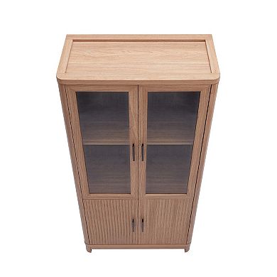 MANHATTAN COMFORT Jodie Mid-Century Modern Bookcase