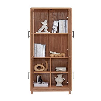 MANHATTAN COMFORT Jodie Mid-Century Modern Bookcase