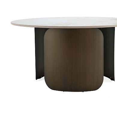 MANHATTAN COMFORT Monica 2-pc. Coffee Table & End Table Set