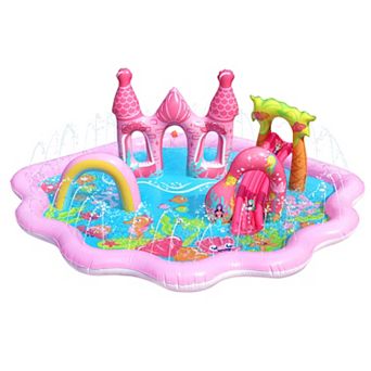 Banzai Mermaid Lagoon Splash Inflatable Water Play Center