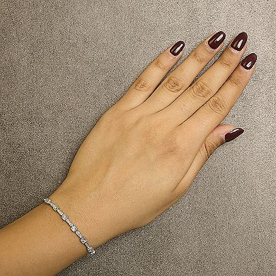 Haus of Brilliance Sterling Silver 1/4 Carat T.W. Diamond Adjustable Bolo Bracelet