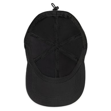 HeatEdge Men's Nylon Baseball Hat with Removable Neck Strap