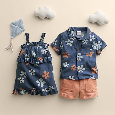 Baby & Toddler Little Co. By Lauren Conrad Organic Short Sleeve Woven Button-Up Top