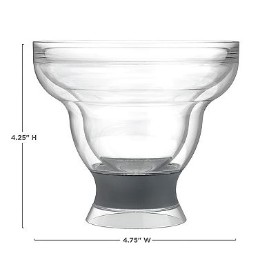 HOST Margarita FREEZE Cooling Cup in Gray, Set of 2