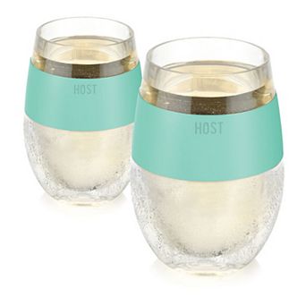 HOST Wine FREEZE Cooling Cup in Mint, Set of 2