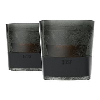 HOST Whiskey FREEZE Cooling Cup in Smoke, Set of 2