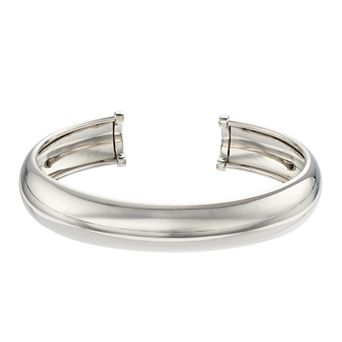 Karat Rush Sterling Silver Cuff Bangle Bracelet