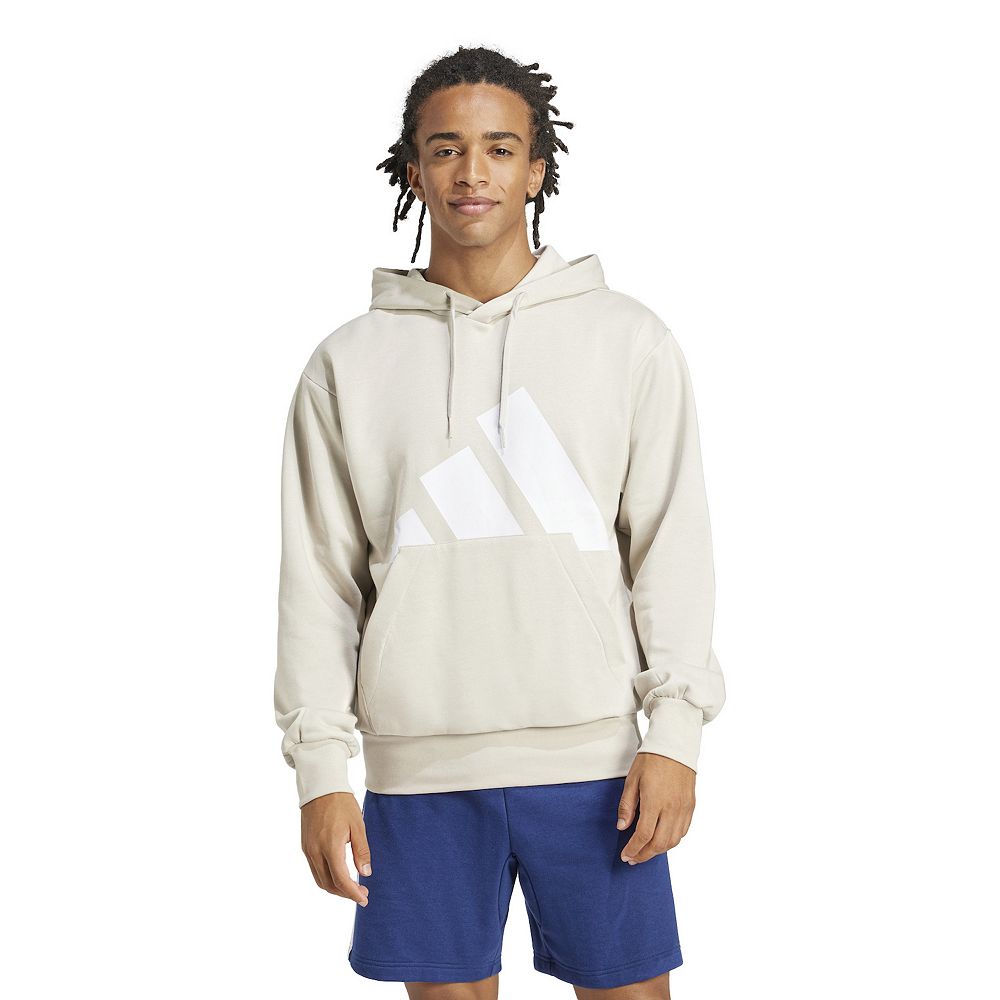 CDL STATEMENT HOODIE IVORY Mサイズ Men's adidas Essentials Big Logo Fleece Graphic Hoodie