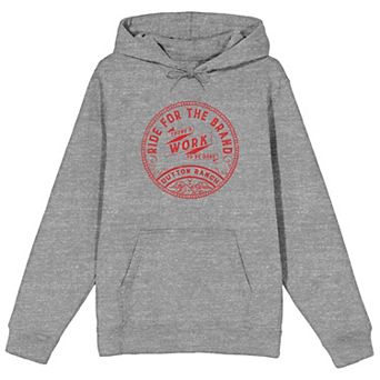 Men's Yellowstone Dutton Ranch Ride for the Brand Graphic Hoodie