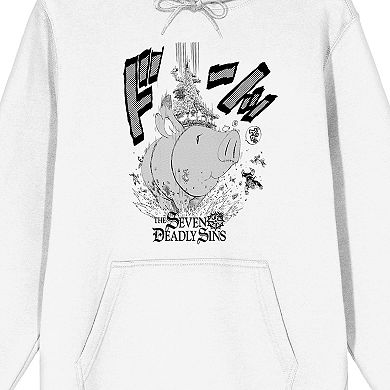 Men's The Seven Deadly Sins Manga Hawk Graphic Hoodie