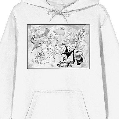 Men's Seven Deadly Sins Manga Graphic Hoodie