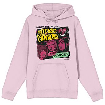 Men's Scooby-Doo Hex Girls Live Concert Poster Graphic Hoodie