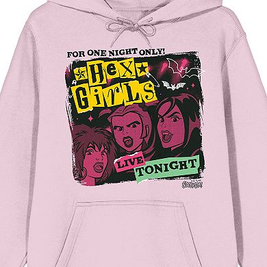 Men's Scooby-Doo Hex Girls Live Concert Poster Graphic Hoodie