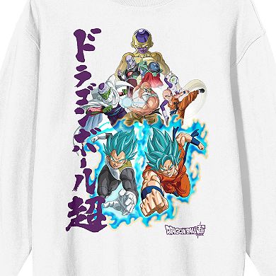 Men's Dragon Ball Super Saiyan Long Sleeve Graphic Tee