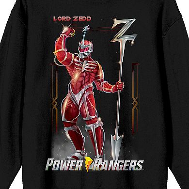 Men's Power Rangers Lord Zedd Long Sleeve Graphic Tee