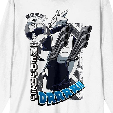 Men's My Hero Academia Tenya Ida Long Sleeve Graphic Tee