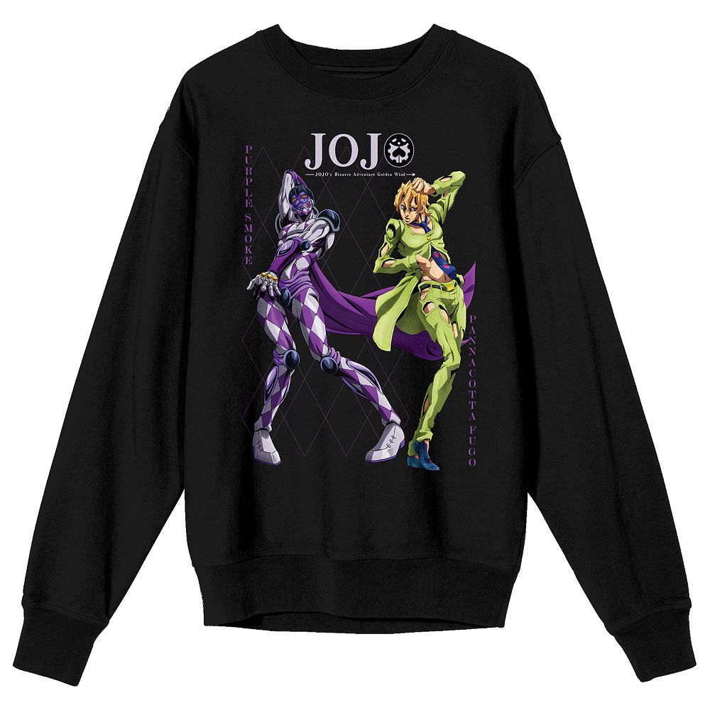jojo　904545 Men's Jojo's Bizarre Adventures Long Sleeve Graphic Tee