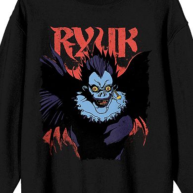 Men's Death Note Ryuk Long Sleeve Graphic Tee