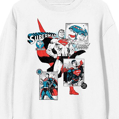 Men's Superman 90th Anniversary Long Sleeve Graphic Tee