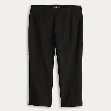 Women's Simply Vera Vera Wang Modern Slit Back Capris