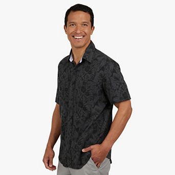 Men's Chaps Slub Button-Down Knit Shirt