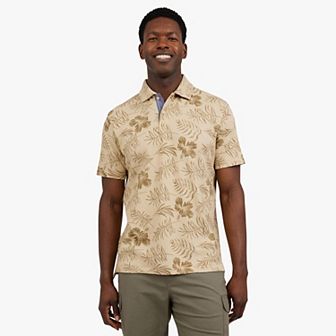 Men's Chaps Slub Printed Polo