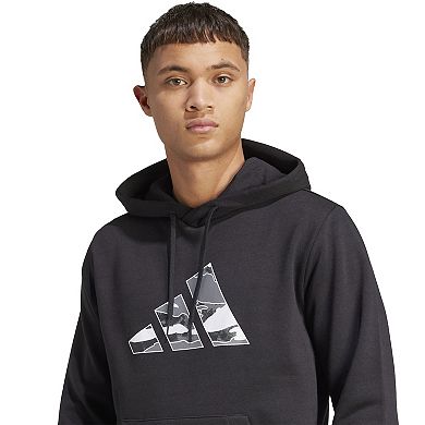 Men's adidas Camouflage Logo Fleece Graphic Hoodie