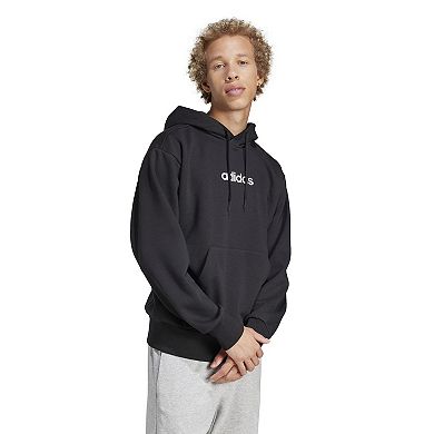 Men's adidas Essentials Linear Fleece Graphic Hoodie