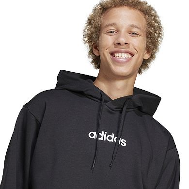 Men's adidas Essentials Linear Fleece Graphic Hoodie