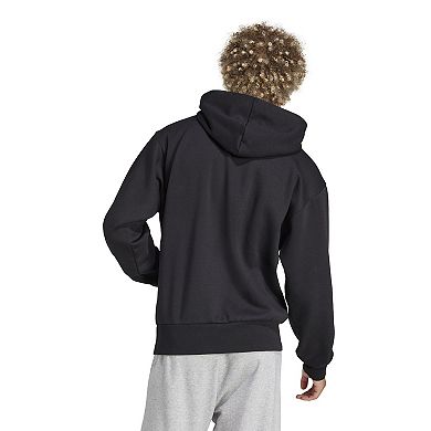 Men's adidas Essentials Linear Fleece Graphic Hoodie