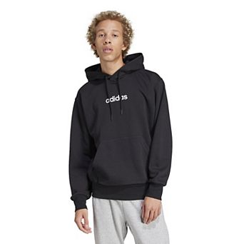 Men's adidas Essentials Linear Fleece Graphic Hoodie