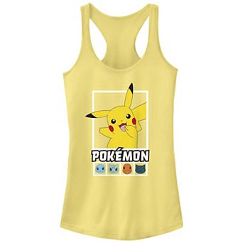 Juniors' Pokemon Team Squares Racerback Tank Top