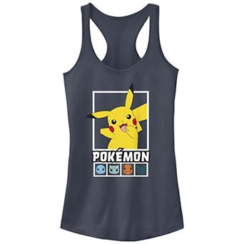 Juniors' Pokemon Team Squares Racerback Tank Top