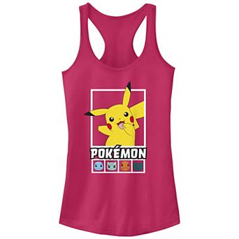 Juniors' Pokemon Team Squares Racerback Tank Top