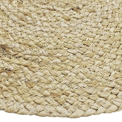Mingle & Co. Braided Round Jute Placemat
