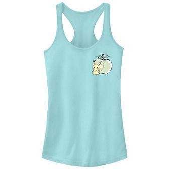 Juniors' Pokemon Pikachu Apple Racerback Tank Top