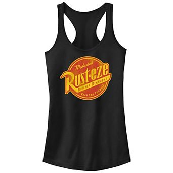 Disney / Pixar's Cars Rust-eze Stamp Juniors' Racerback Tank Top