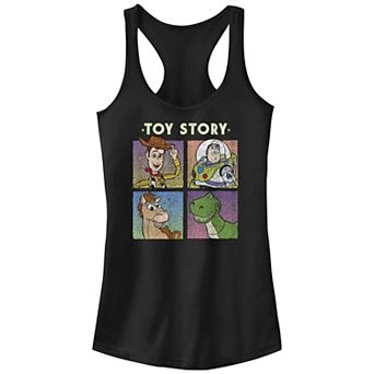 Disney / Pixar's Toy Story Four Best Buds Portraits Juniors' Racerback Tank Top