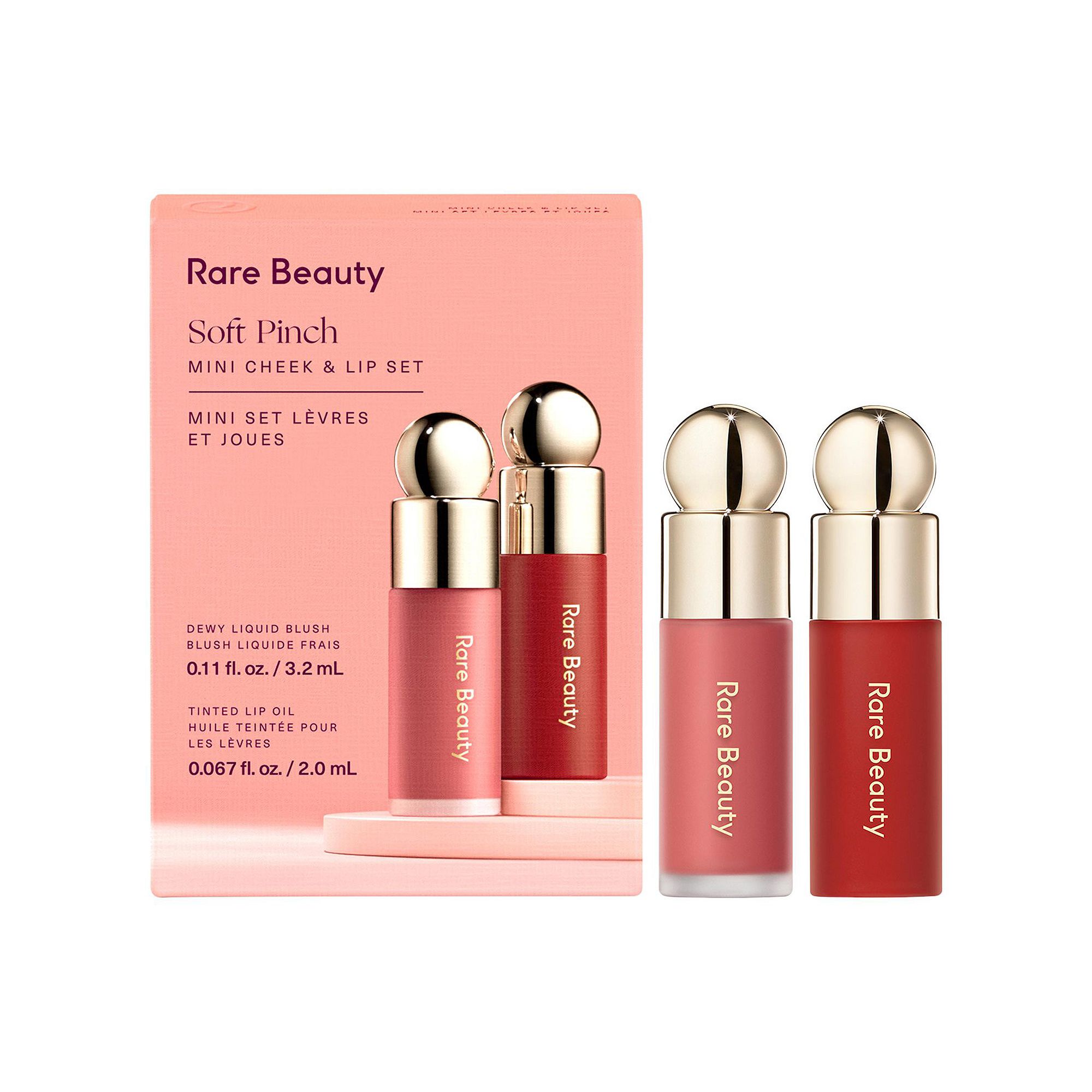 Rare Beauty by Selena Gomez Mini Soft Pinch Liquid Blush and Lip Oil Set, S