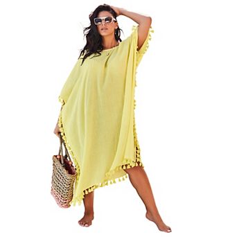 Swimsuits for All Women's Everly Pom Pom Cover Up Tunic