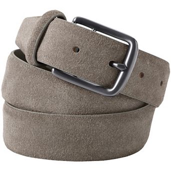 Men's Lands' End Suede Belt