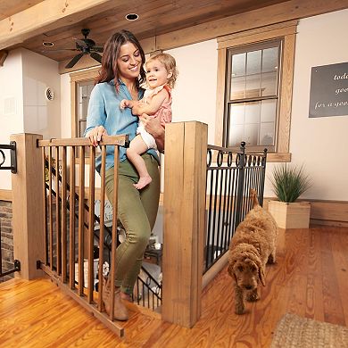 Evenflo Walk-thru Top of Stairs Baby Gate