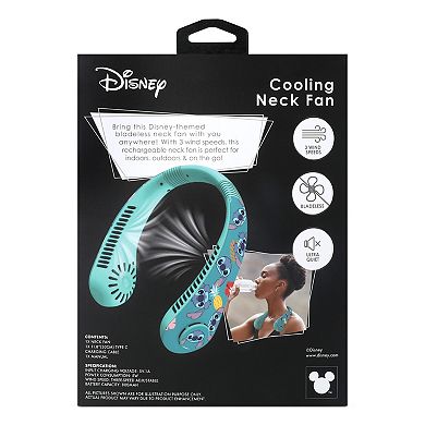 Disney's Stitch Floral Cooling Neck Fan